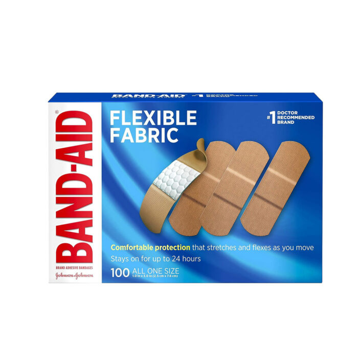 brand1-700x700 Band-Aid Brand Flexible Fabric Adhesive Bandages for Wound Care - Image 1