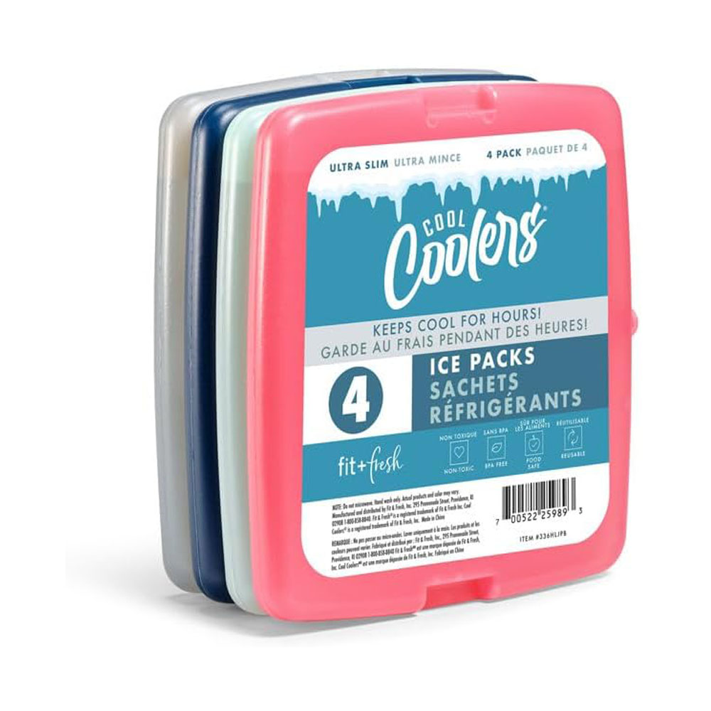 fit1 Fit, Fresh Cool Coolers Slim, Reusable Ice Packs for Lunch Bags - Image 1